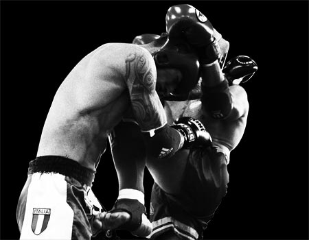Incontro di thai boxe