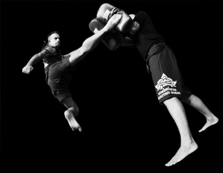 Allenamento di Thai Boxe